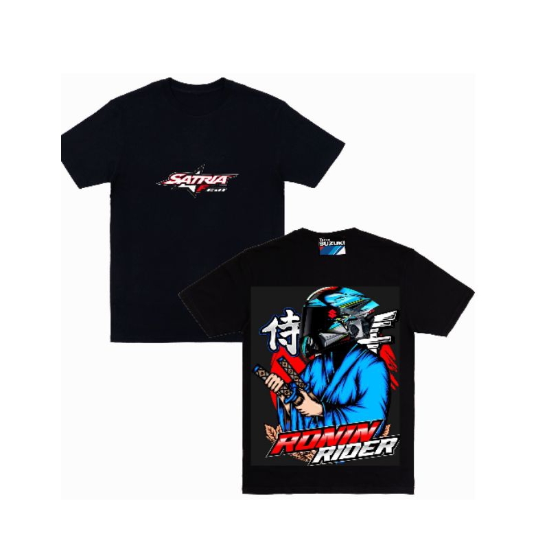 kaos sunmory satria Fu / kaos anak motor  teamsuzuki lengan pendek