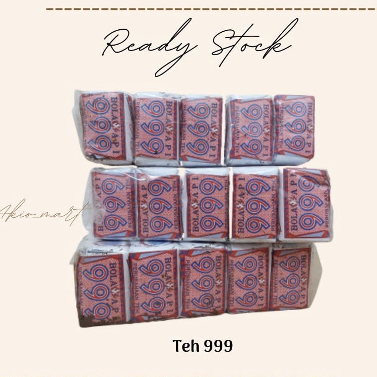 

HEH Teh 999 Bola Api teh sembilan sembilan 23 gram 1 pack isi 10 pcs 98