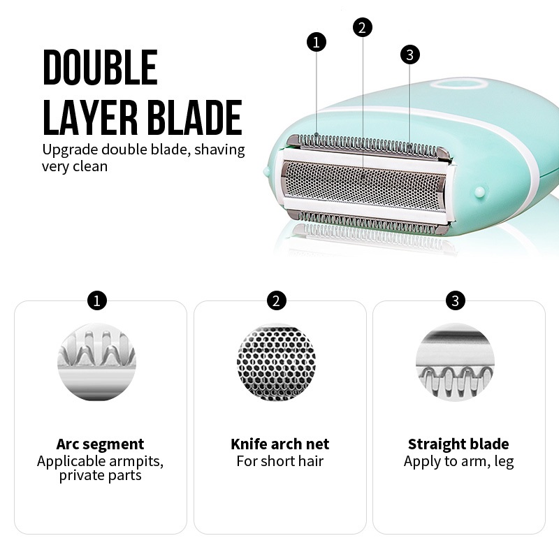 Alat Mencukur Mini Lady Shaver / Pencukur Bulu Kaki / Alat Pencukur Bulu Kemaluan / Pencukur Bulu