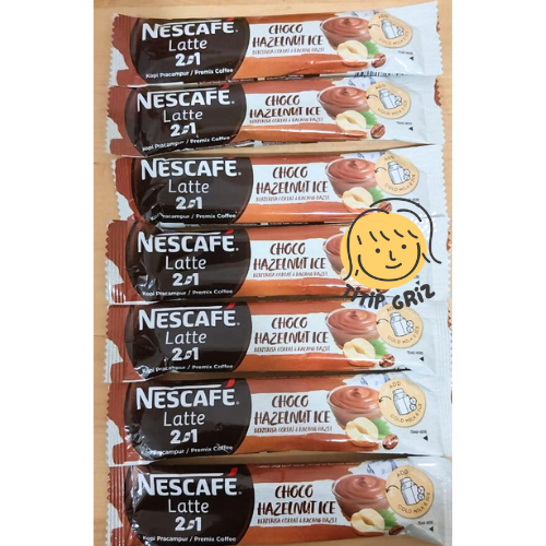 

Nescafe Latte 2 in 1 Choco Hazelnut Malaysia