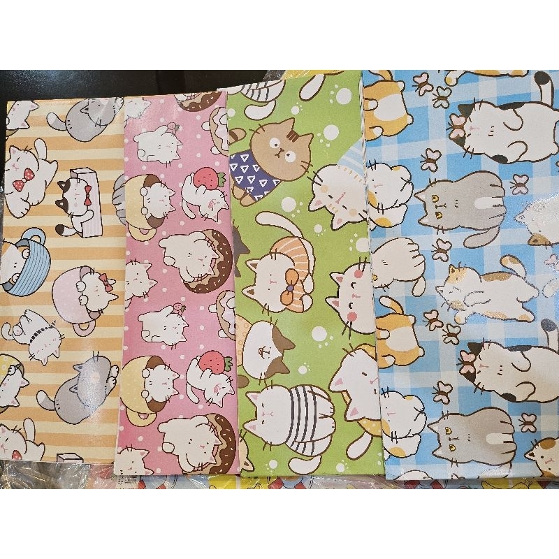 

10 pcs Kertas Kado Kecil KIKY Motif Random