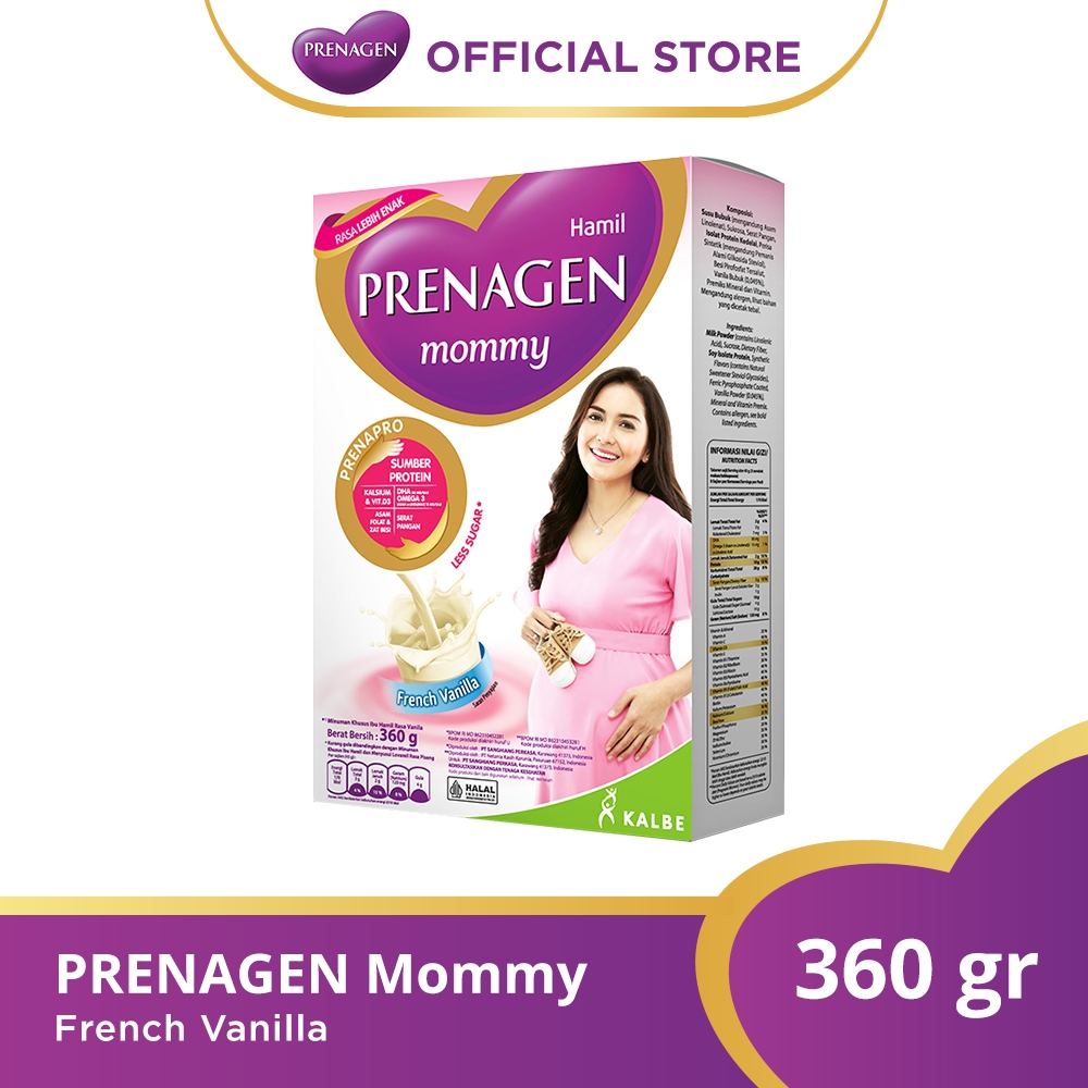 PRENAGEN MOMMY FRENCH VANILLA 360 gr Susu Ibu Hamil | Susu Bumil