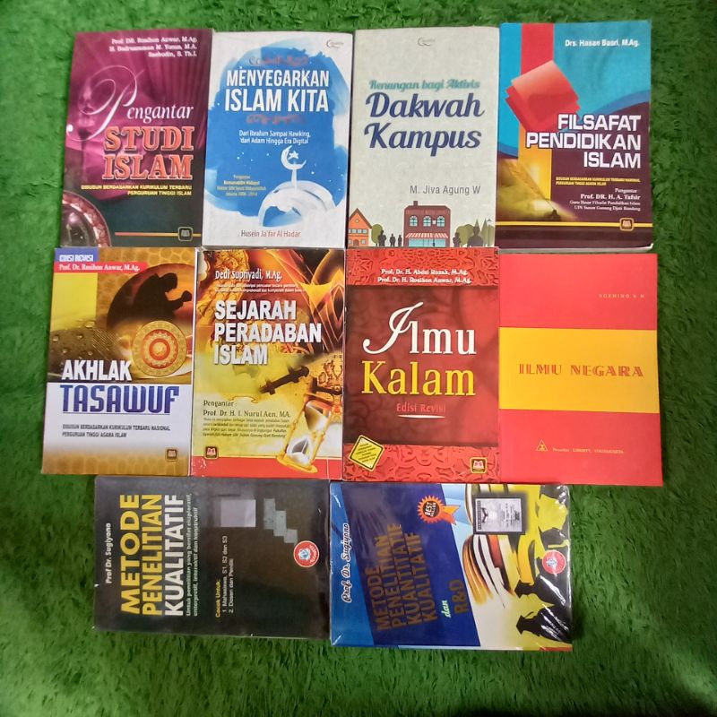 BUKU BACAAN AGAMA PENGANTAR STUDI ISLAM MENYEGARKAN ISLAM KITA DAKWAH KAMPUS FILSAFAT PENDIDIKAN ISL