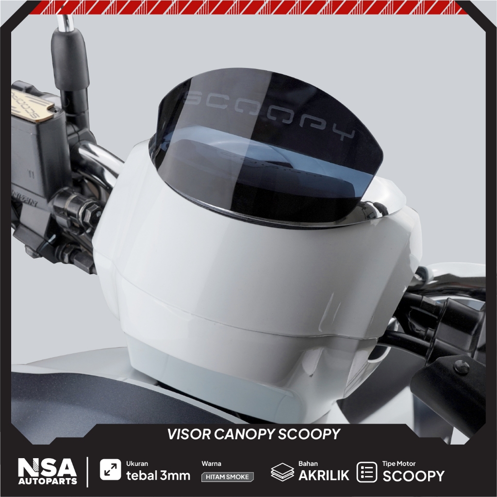 CANOPY SCOOPY 2020 SCOOPY 2021 SCOOPY 2023 VISOR SCOOPY 2020 VISOR SCOOPY 2021 VISOR SCOOPY 2023 SCO