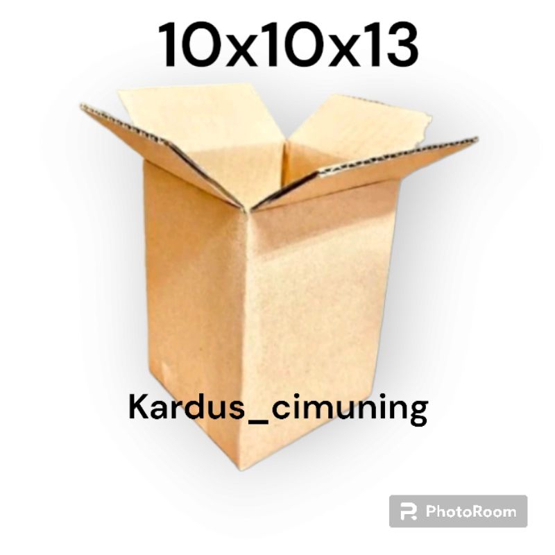 

kardus box packing 10x10x13