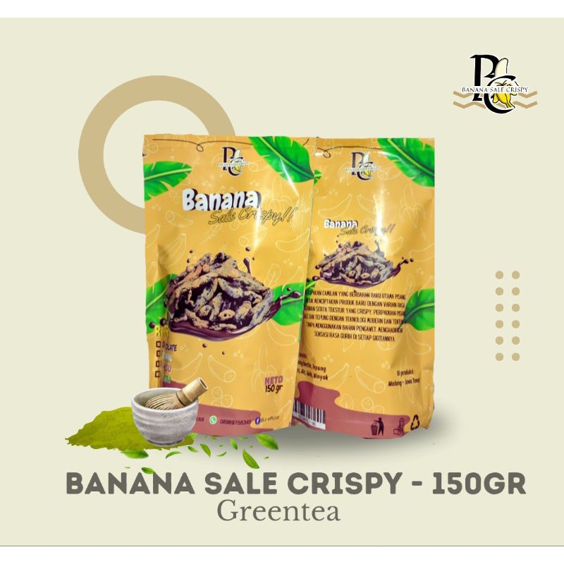 

Pisang Sale Crispy Greentea [150gr] Khas Banyuwangi