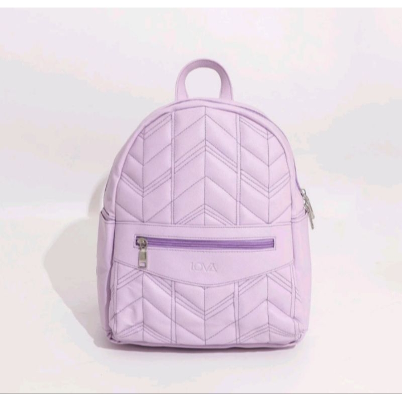 Tas Ransel Wanita Moza Lova.id / Warna Ungu