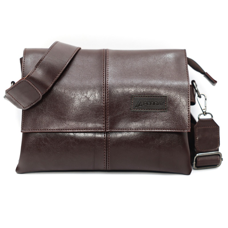 HEMAT PENNAY MAN BACHIRA - TAS SELEMPANG PRIA KULIT PREMIUM, SLINGBAG CROSSBODY STYLISH & CASUAL