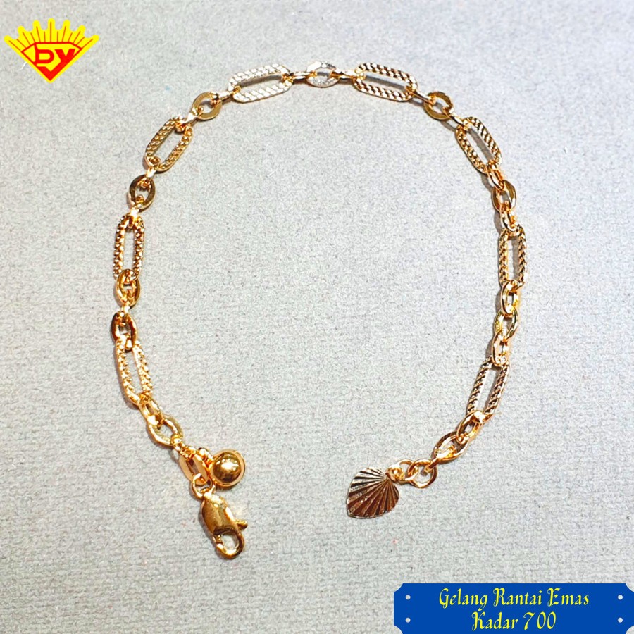 Gelang Rantai Emas 012 Kadar Emas 700