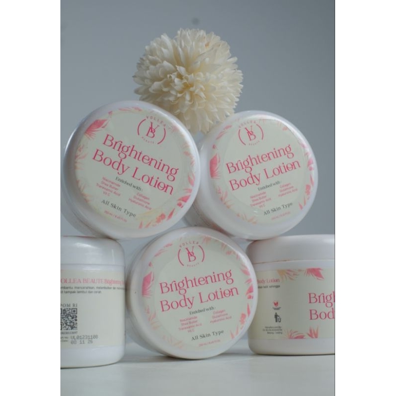 HB Volleabeautr (Clarine beauty) BRIGHTENING & MOUSTURIZER BODY LOTION 250gr BPOM ORI 100%
