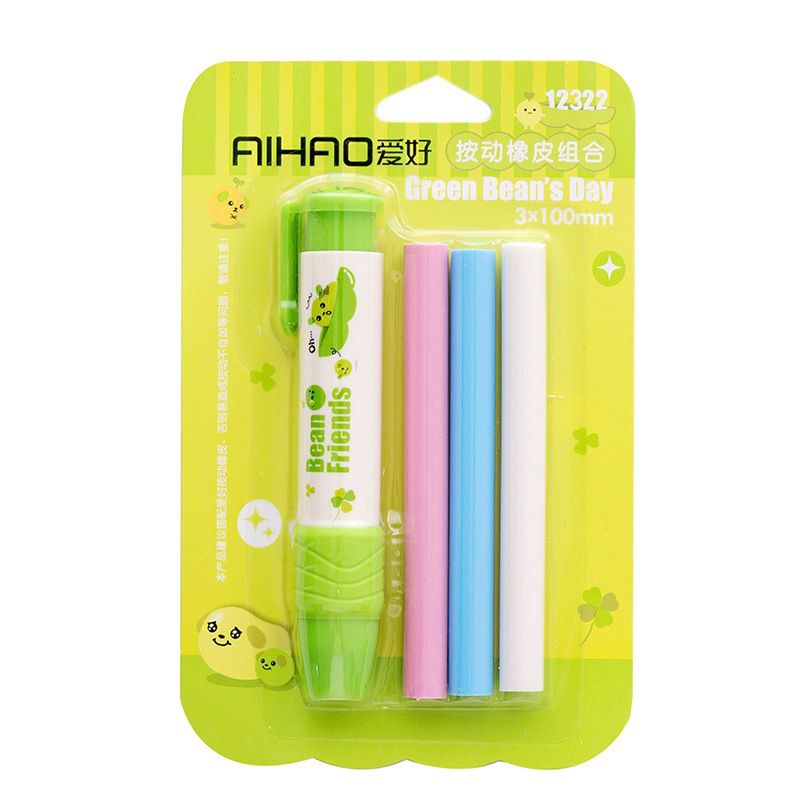 

Eraser Penghapus pensil mekanik free 3 refill