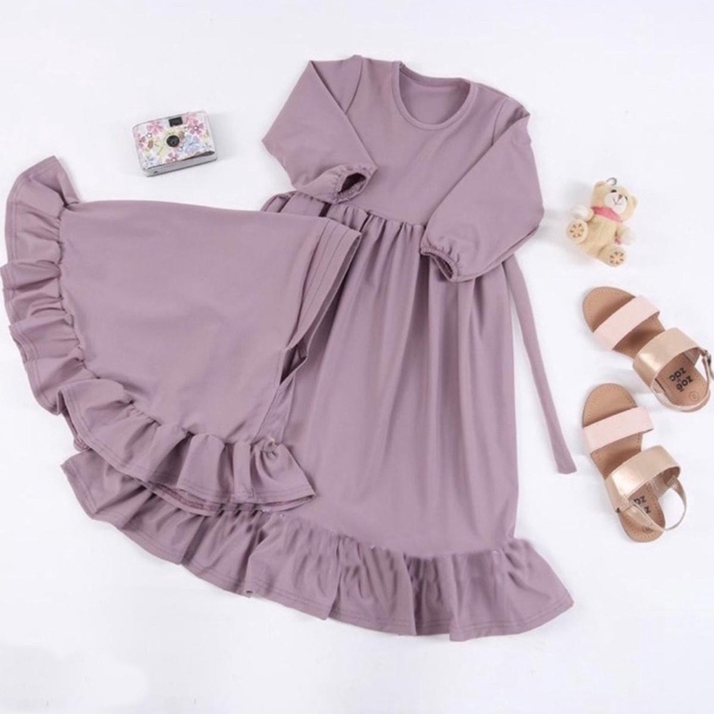 DANISHA GAMIS+JILBAB ANAK PEREMPUAN / GAMIS ANAK REMAJA