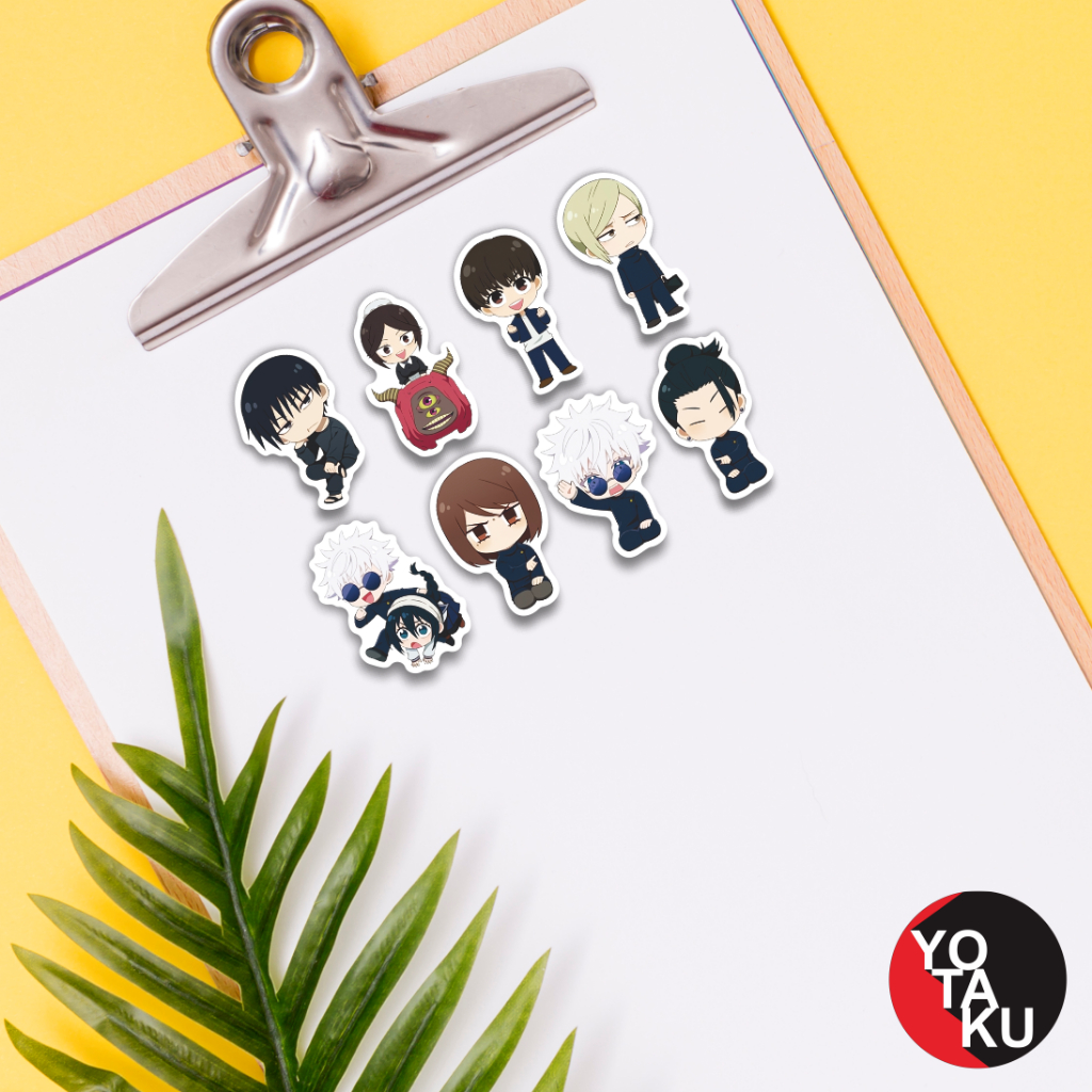 

Stiker Sticker Anime Merchandise Anime Jujutsu Kaisen 2nd Season Seri 4 Gojo Nanami YOTAKUSHOP