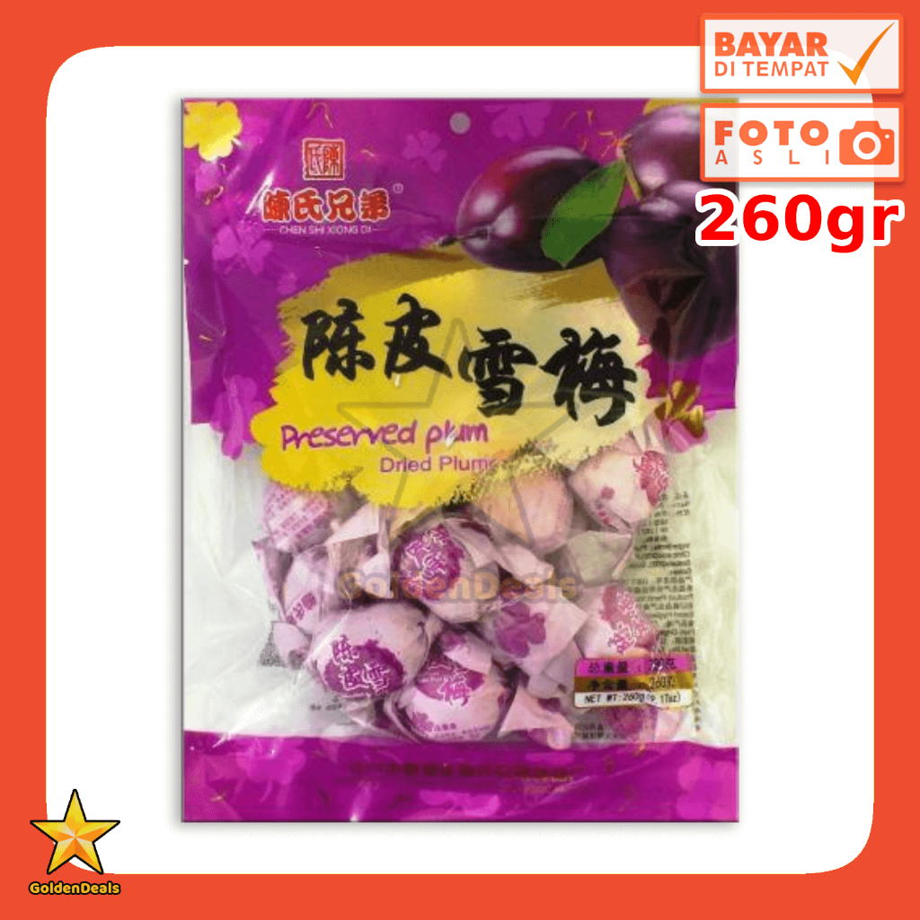 

Manisan Imlek - Chen Shi Xiong Siek Mei 260 gr