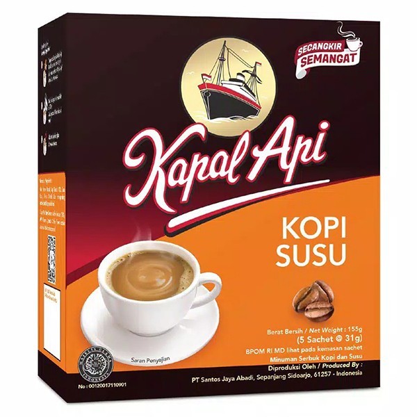 

Kapal Api Kopi isi 5 Sachet