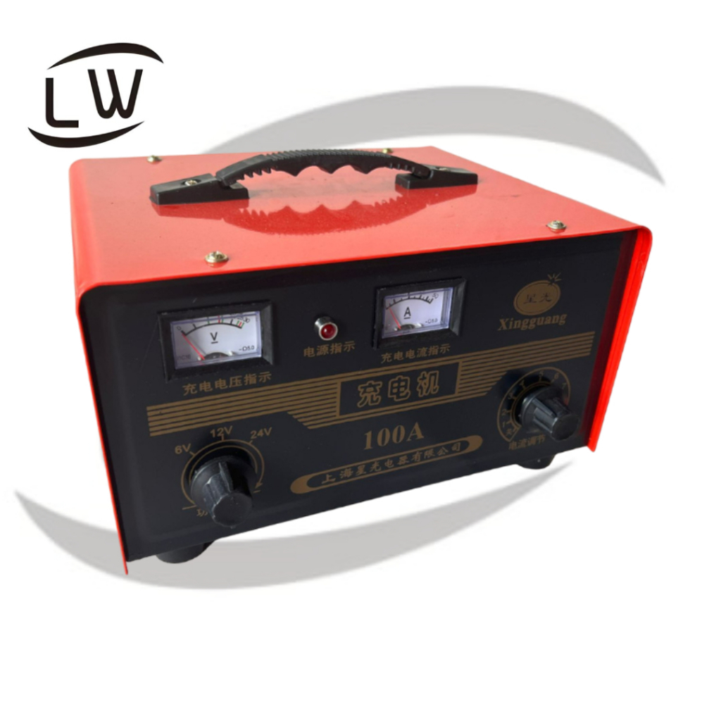 CHARGER BATERAI / CHARGER AKI SMART FAST CHARGER OTOMATIS 24V - 100A