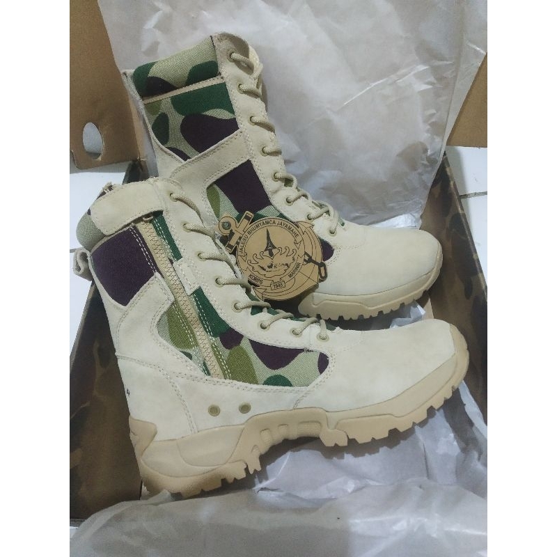Sepatu PDL KKO Resleting OriginaL Marinir TNI AL