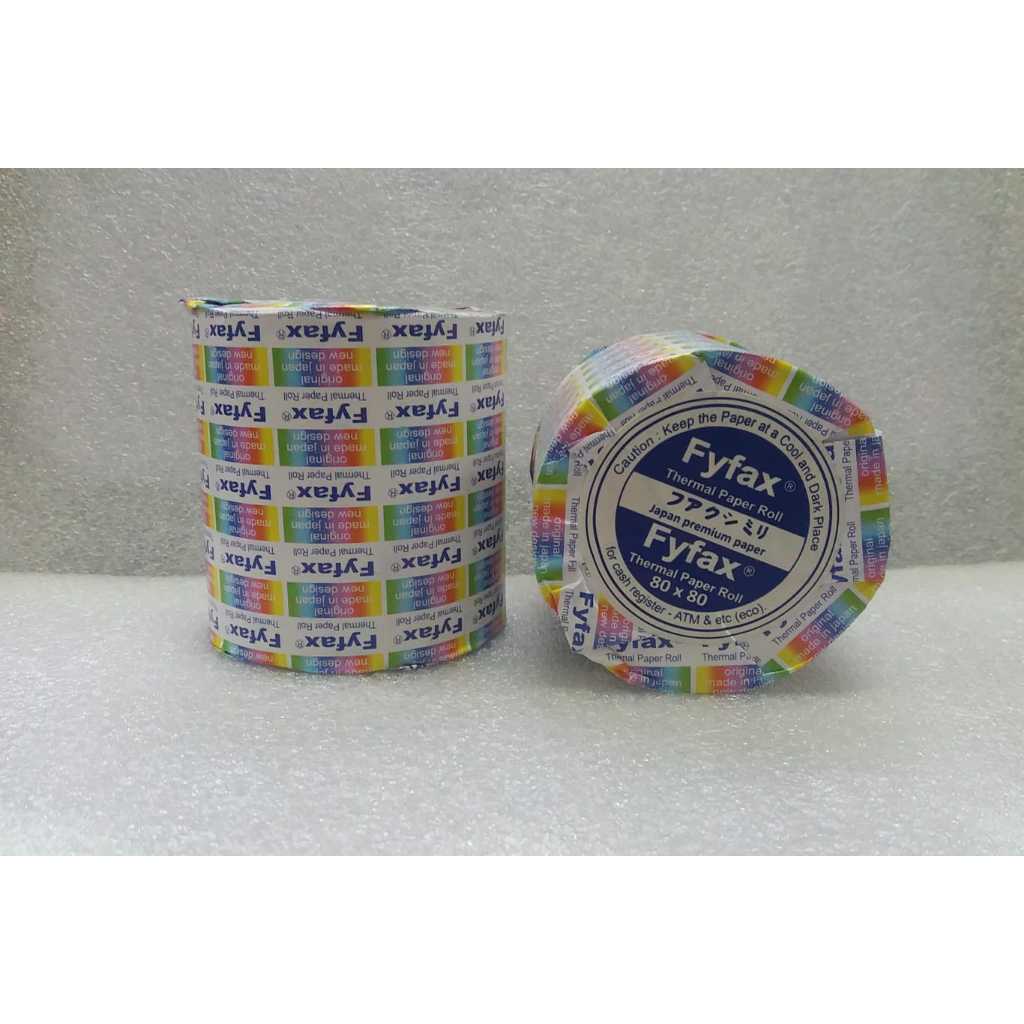 

Kertas Struk Thermal Paper Roll - Fyfax 80x80 MURAH!
