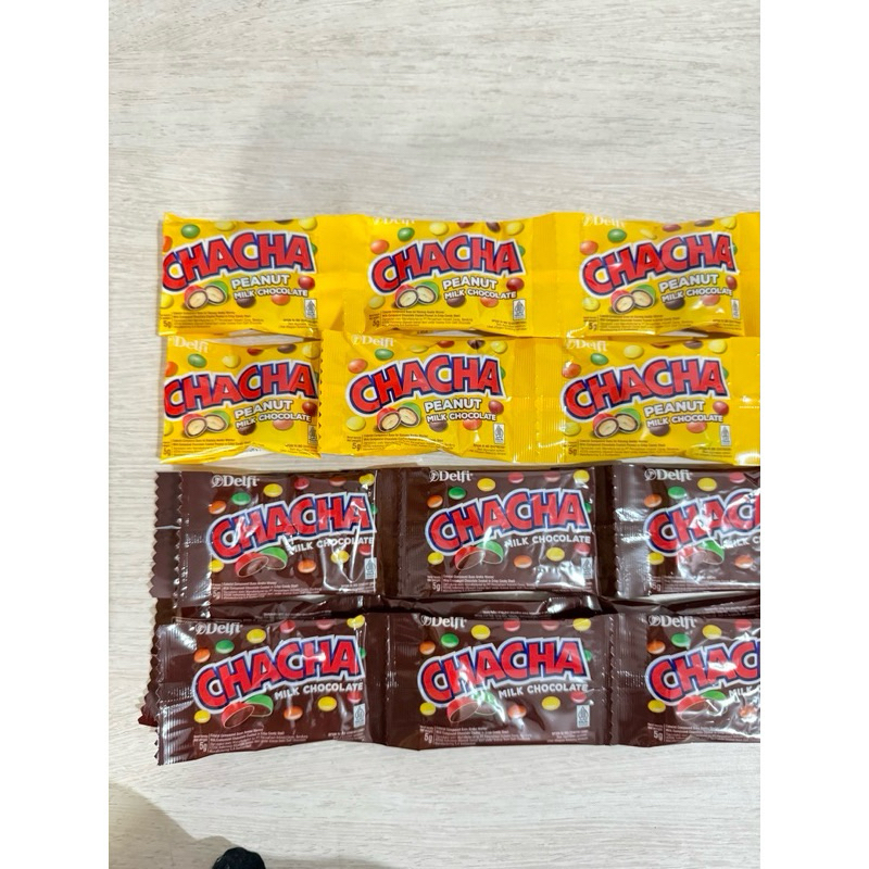 

CHACHA Permen Cokelat RENCENG isi 10 Sachet