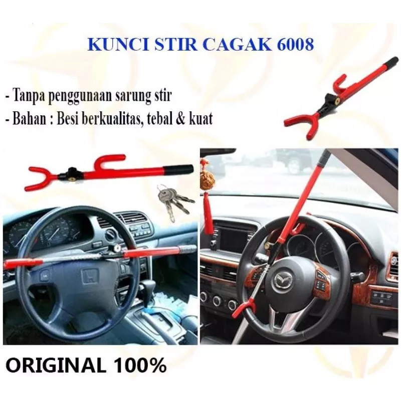 KUNCI SETIR MOBIL UNIVERSAL ANTI MALING