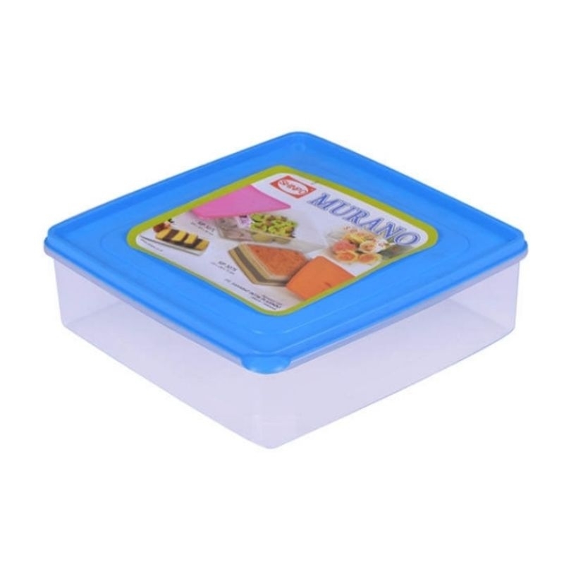 Toples Kotak Tempat Makanan Plastik Shinpo SIP 307 L / Kotak Makan / Kotak Kue Lapis Legit  SIP 307L