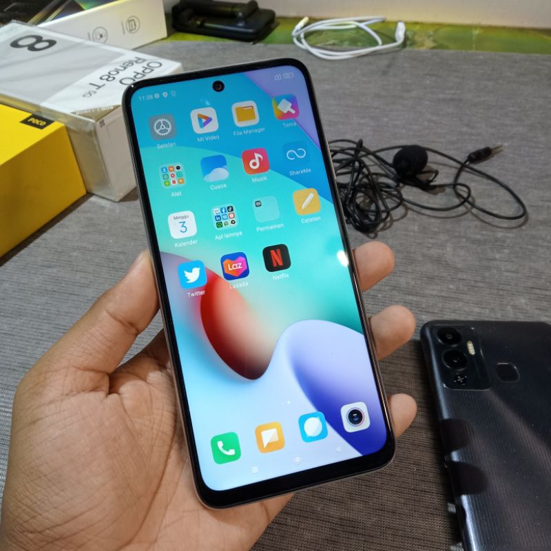 REDMI 10 2022 SECOND RAM 6+2/128 UNIT ONLY/BATANG