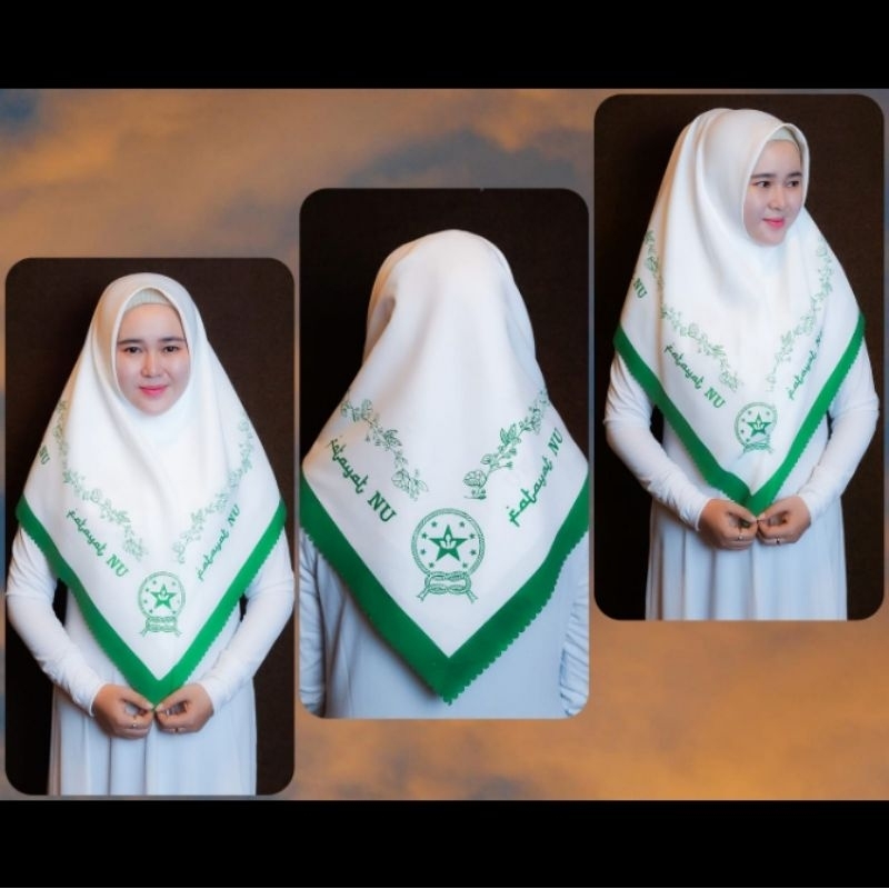 HIJAB FATAYAT NU PUTIH TULANG//FATAYAT NU/HIJAB FATAYAT NU