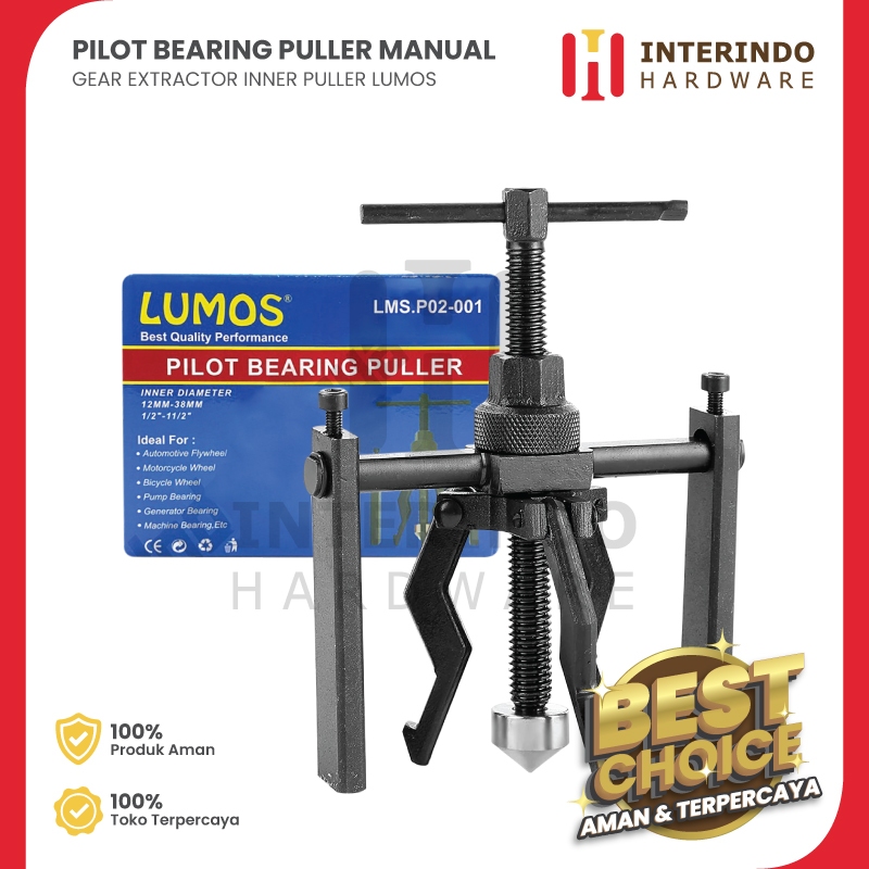 Pilot Bearing Puller / Bearing Inner Puller / Puller Lumos