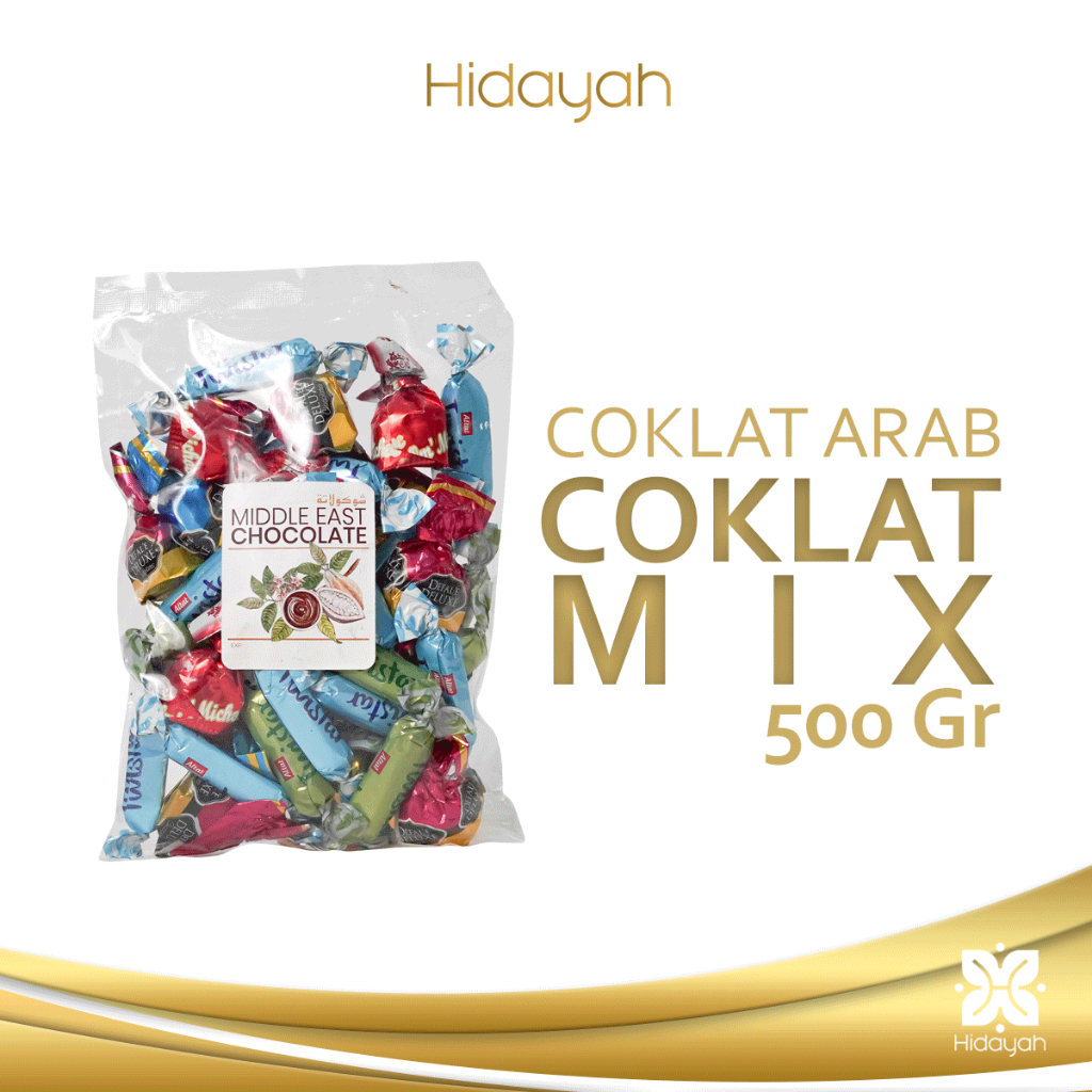 

Coklat Arab Mix 500 Gram Oleh-Oleh Haji dan Umroh