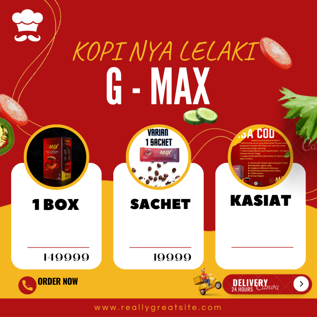 

SALE...!!! AKHIR BULAN Kopi Kuat Stamina Pria Agar Tahan Lama GMAX