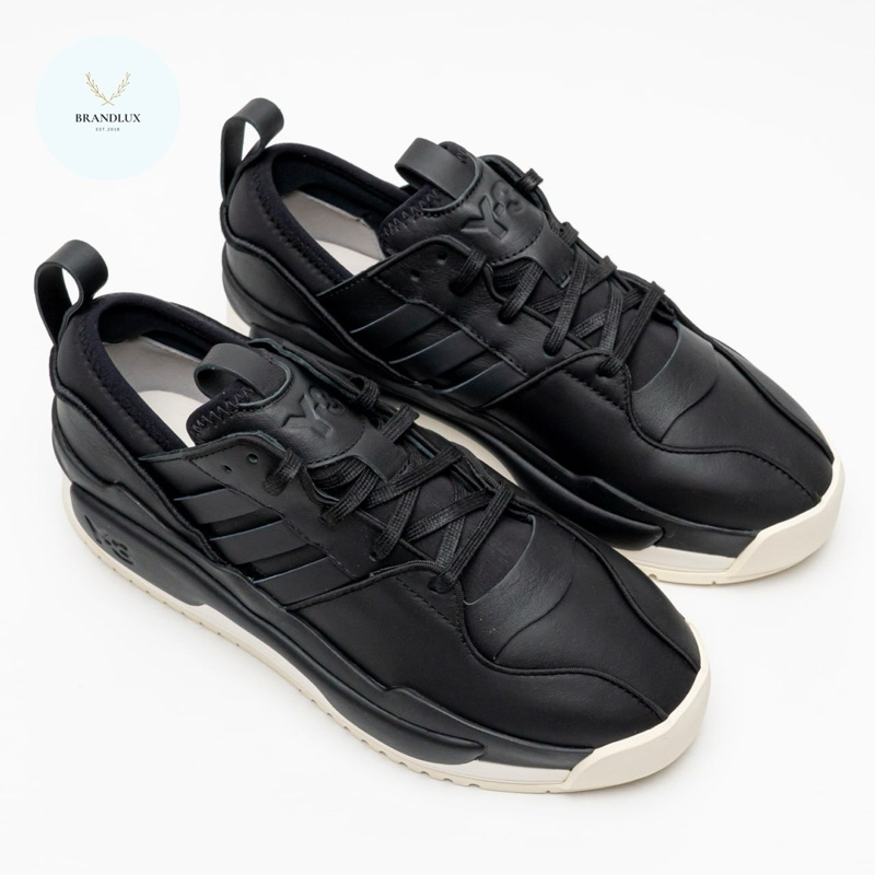 Y-3 Rivalry Low-Top Sneakers Black/Off White