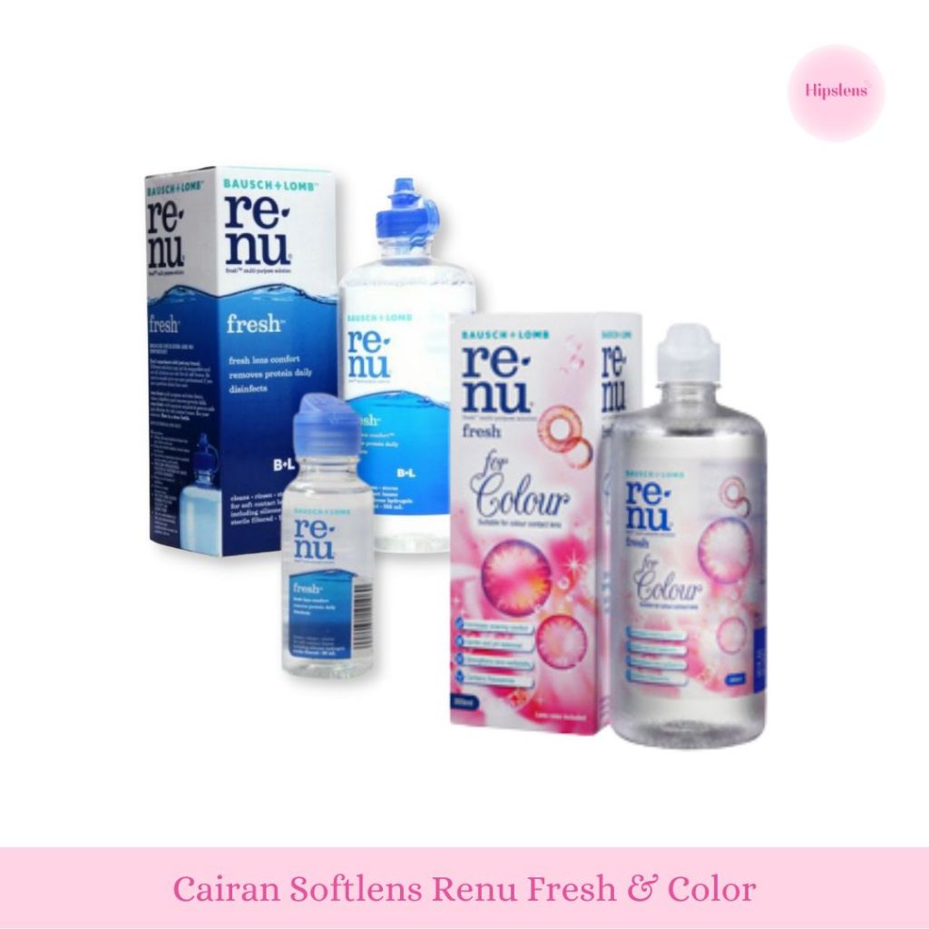 Hipslens - Air Softlens/Cairan Pembersih Softlens Renu