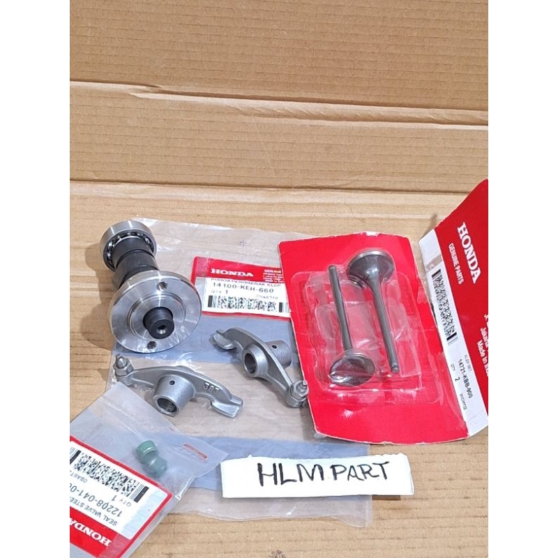 Paket Noken as KEH  plus platuk klep honda Tiger Revo Megapro Primus  ori