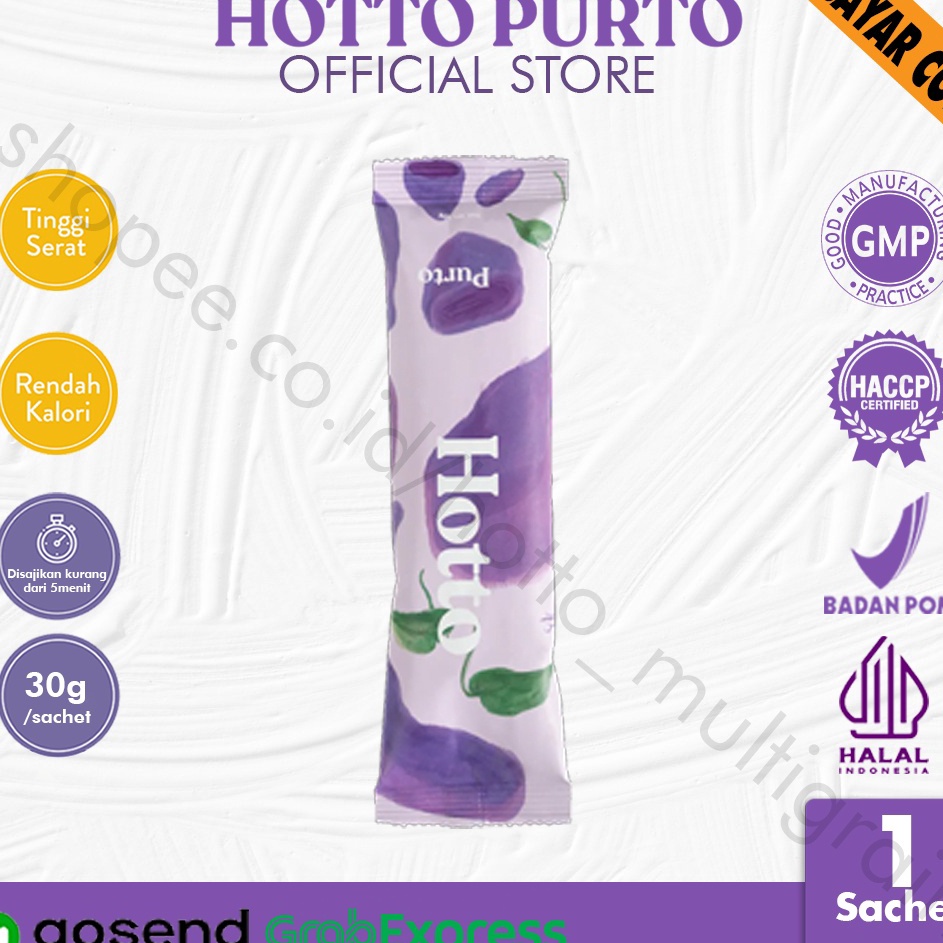 

[KODE GCACW] Hotto Purto 1 pouch ( isi 16 sachet )