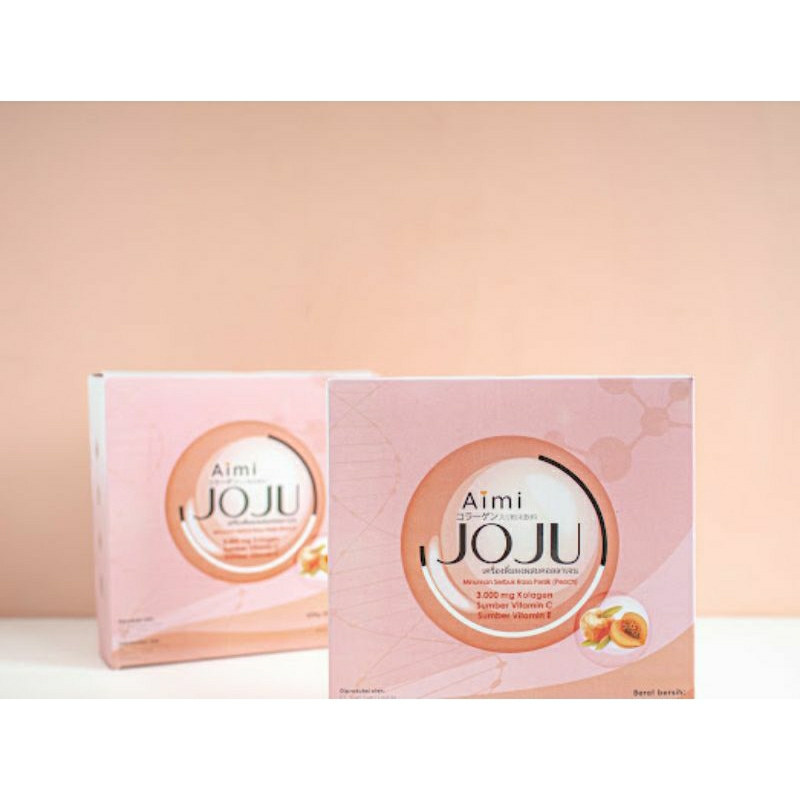 

Aimi Joju UPGRADE PEACH Minuman Collagen Tripeptide BPOM Halal