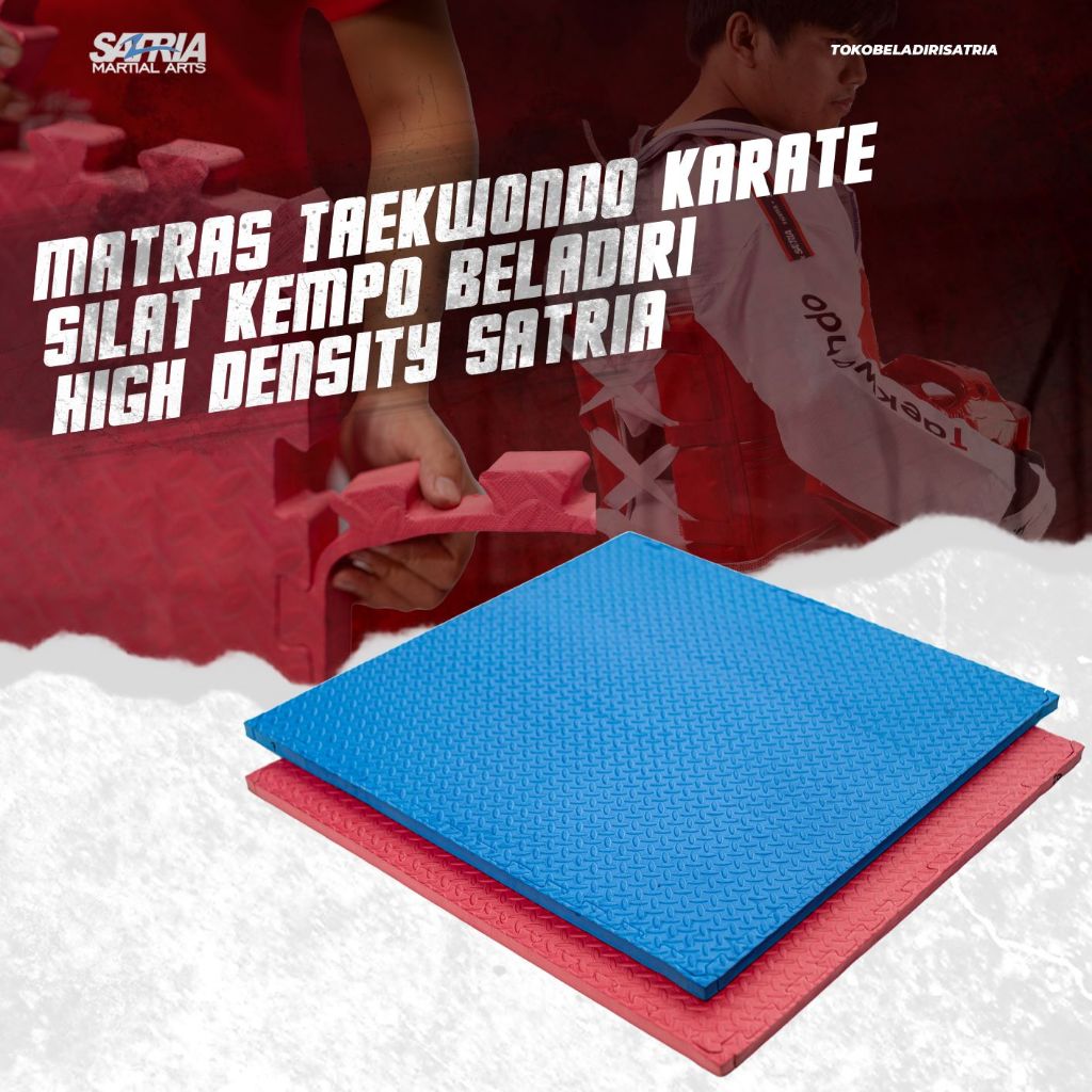 MATRAS TAEKWONDO KARATE SILAT KEMPO BELADIRI HIGH DENSITY SATRIA 5CM