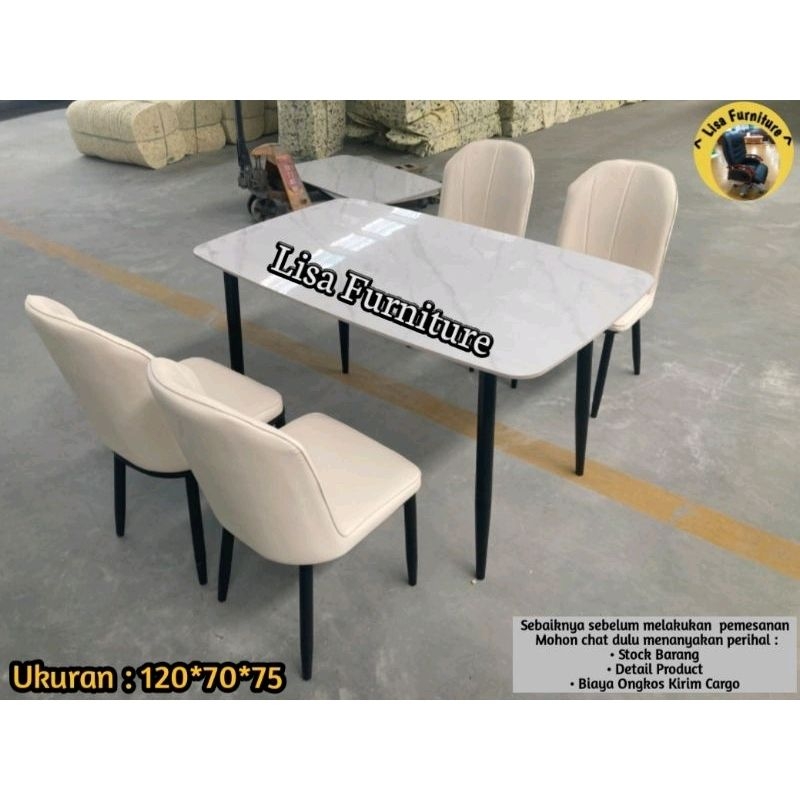 Meja Makan Marmer|Meja Makan Marmer 4 Kursi|Meja Makan Marmer 6 Kursi|Meja Makan Marmer Minimalis|Me