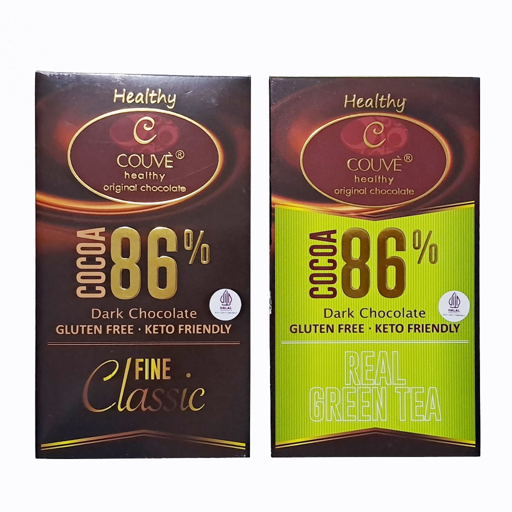 

Couve Healthy Original Chocolate Gluten Free 86% 85gr