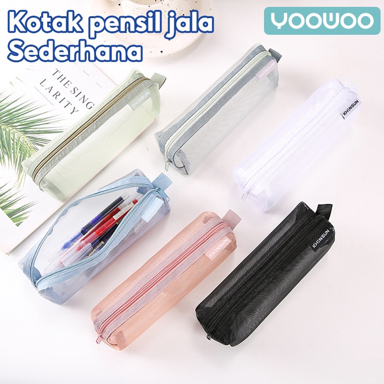 

[☞R70(] YooWoo Kotak pensil / tempat pensil / tempat pensil nilon / tempat pensil dapat di cuci / tempat pensil simple Flash Sale