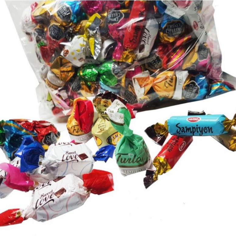 

[Produk LS46] Coklat Turkey Mix 1 Kg √ Coklat Arab √ Coklat Oleh Oleh Haji Dan Umrah Bestseller