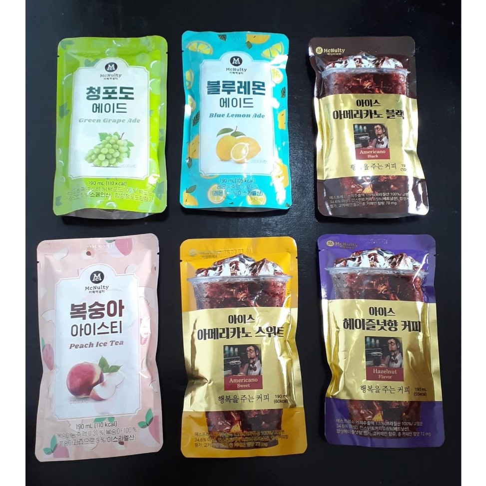 

7SYH8 McNulty Drink Korea Pasti Murah 人(⌒