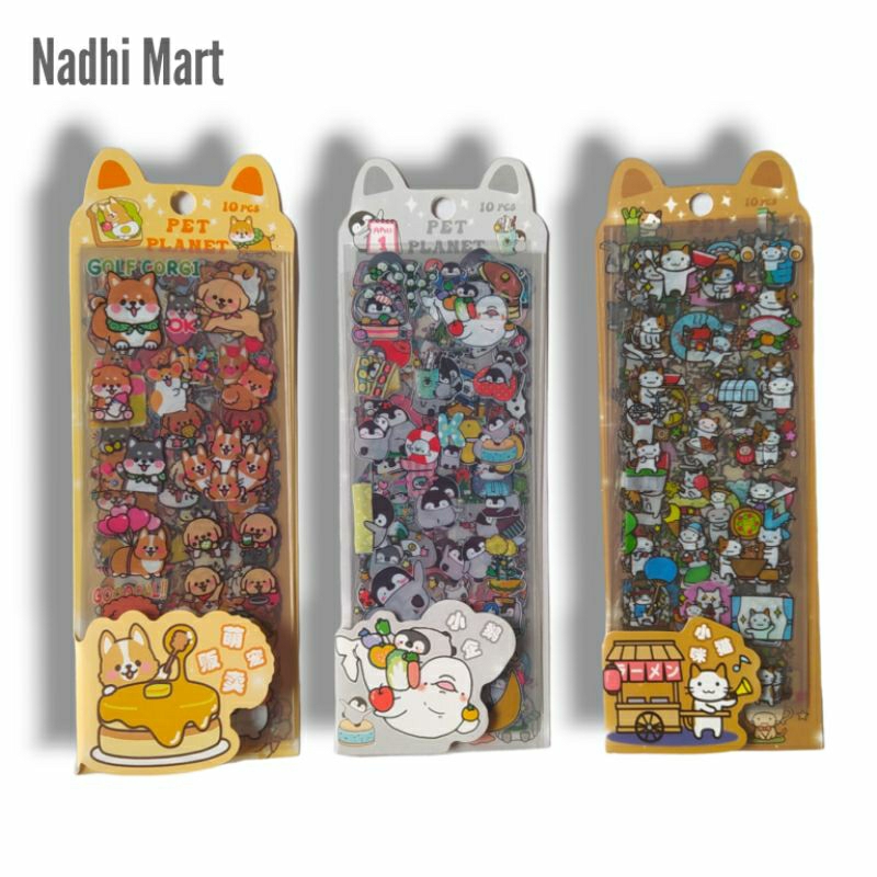 

PET PLANET STIKER / STIKER LUCU