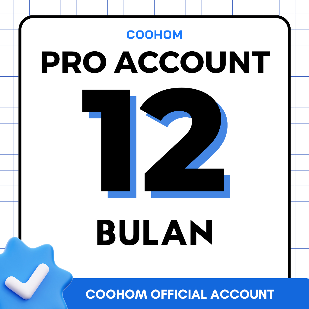 PRO ACCOUNT 1 TAHUN - COOHOM (OFFICIAL)