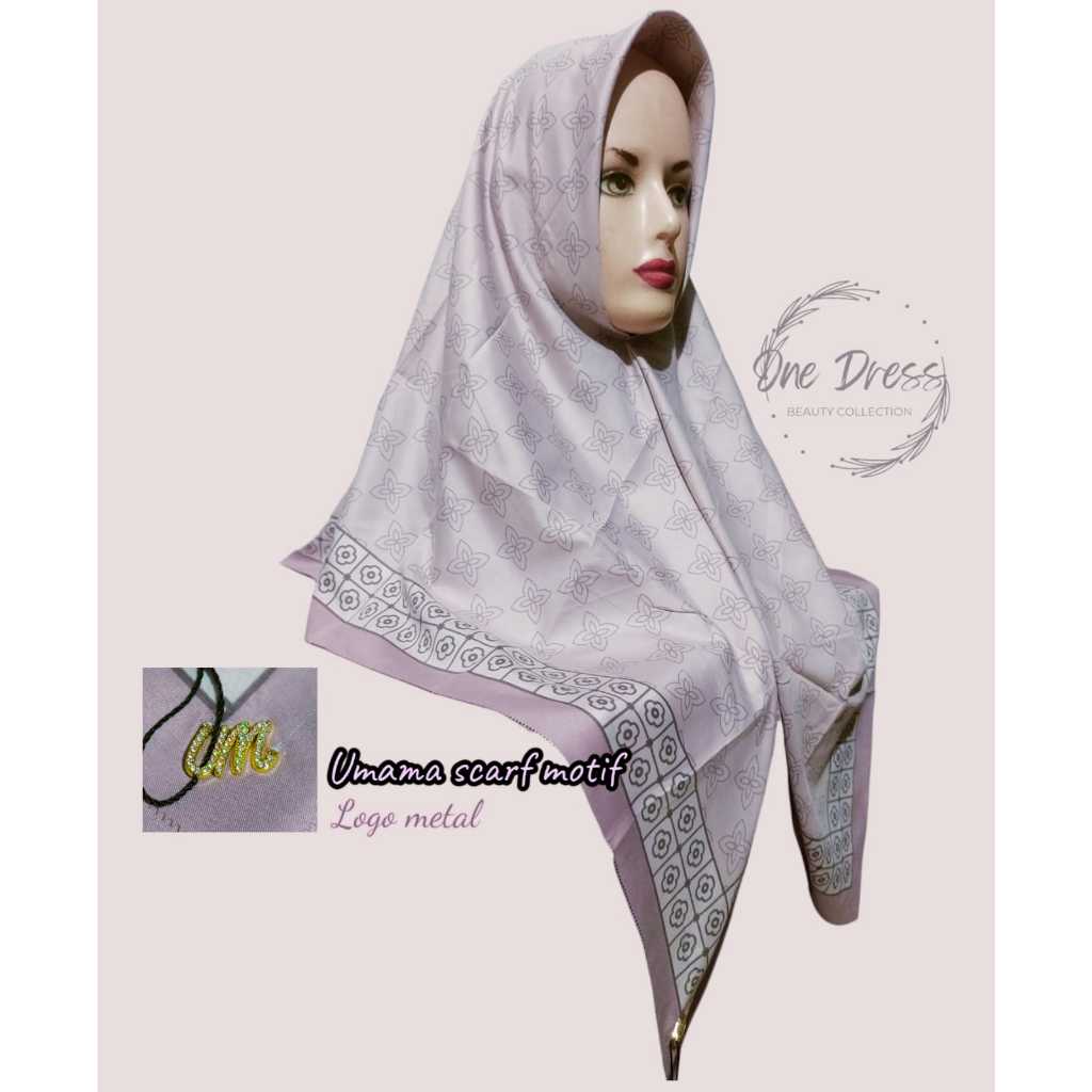 HIJAB UMAMA MOTIF PREMIUM TERLARIS