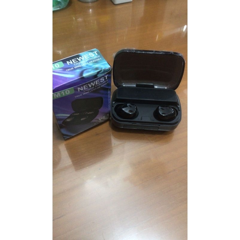 TWS MURAH M10 BLUETOOTH + POWER BANK
