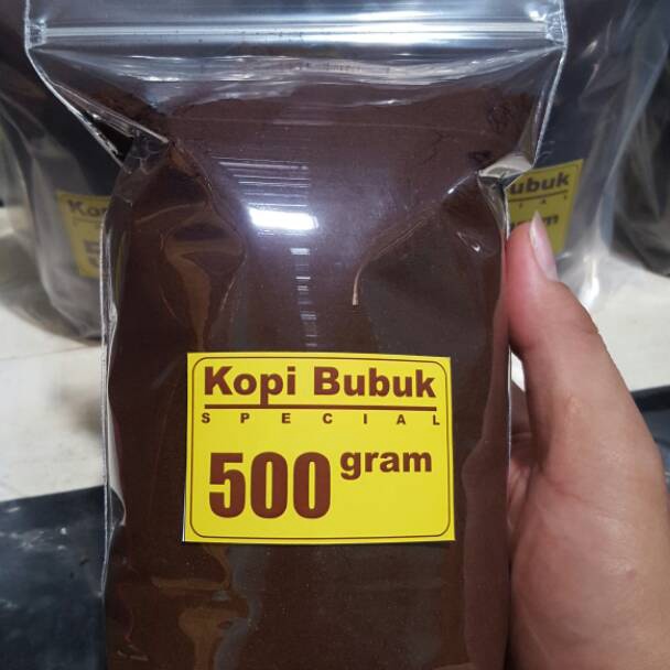 

Bestseller➲ Kopi Bubuk Special 500gram Aroma & Rasa Muantappbb, Harga Ekonomis Rasa Maksimalis, Dijamin Best Product