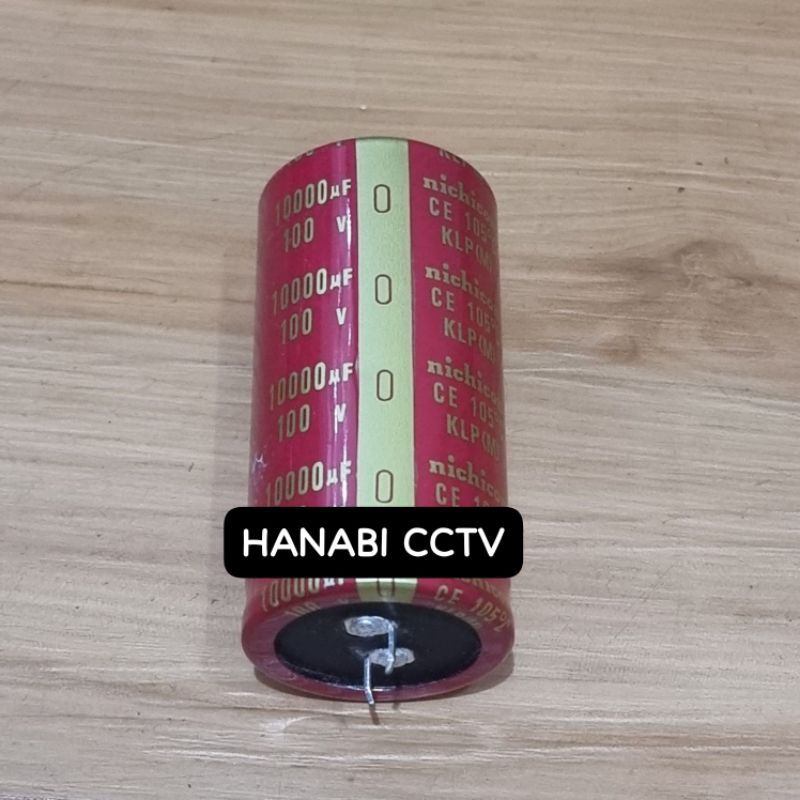 Elco 10000uf 100v Nichicon Merah Elko Nichi Red
