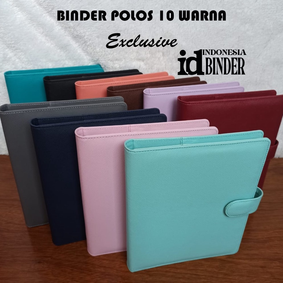 

Dijual.. BINDER POLOS EXCLUSIVE 12 WARNA PILIHAN A5 DAN B5 59