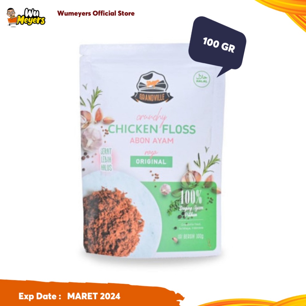 

AS0SQ Grandville Abon Ayam Original 100 gr f8ftg