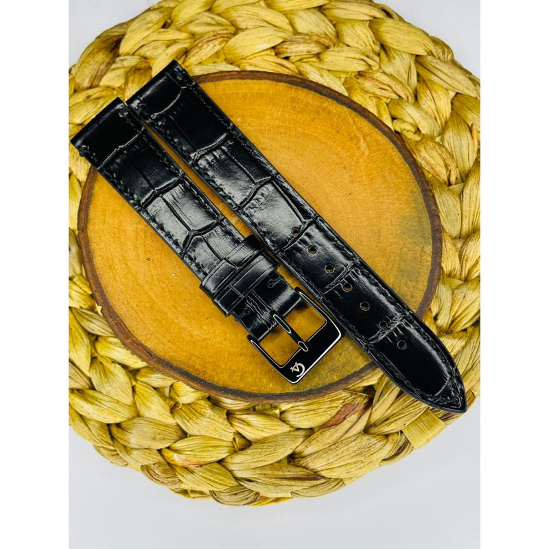 Tali Kulit Jam Tangan ALEXANDRE CHRISTIE Strap original ALEXANDRE CHRISTIE Tali Kulit tipis Alexandr